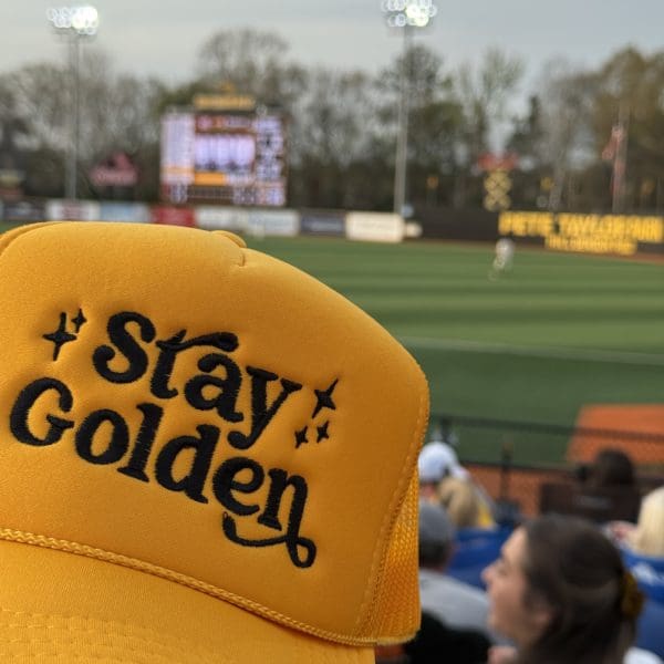 Stay Golden Trucker Hat