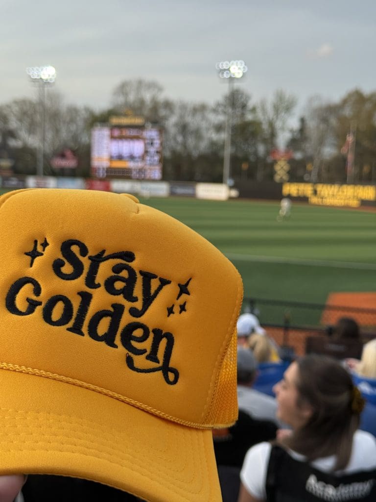 Stay Golden Trucker Hat