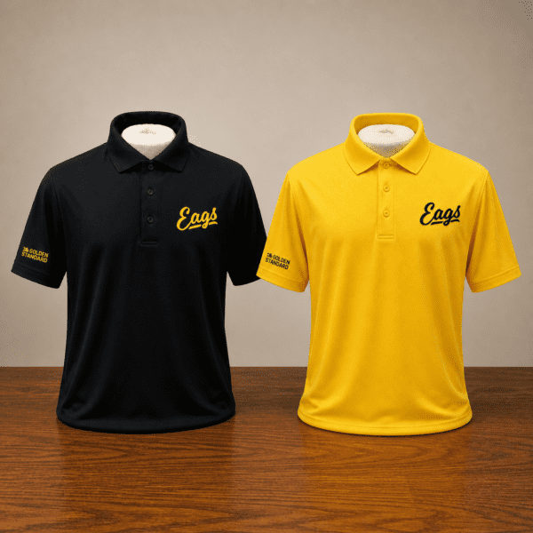 EAGS Silicone Logo Performance Polo